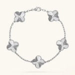 Clover Armband in Silber
