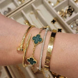 KLEEBLATT | Grünes Armband