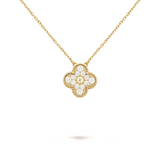 KLEEBLATT | Goldene Halskette Prestige