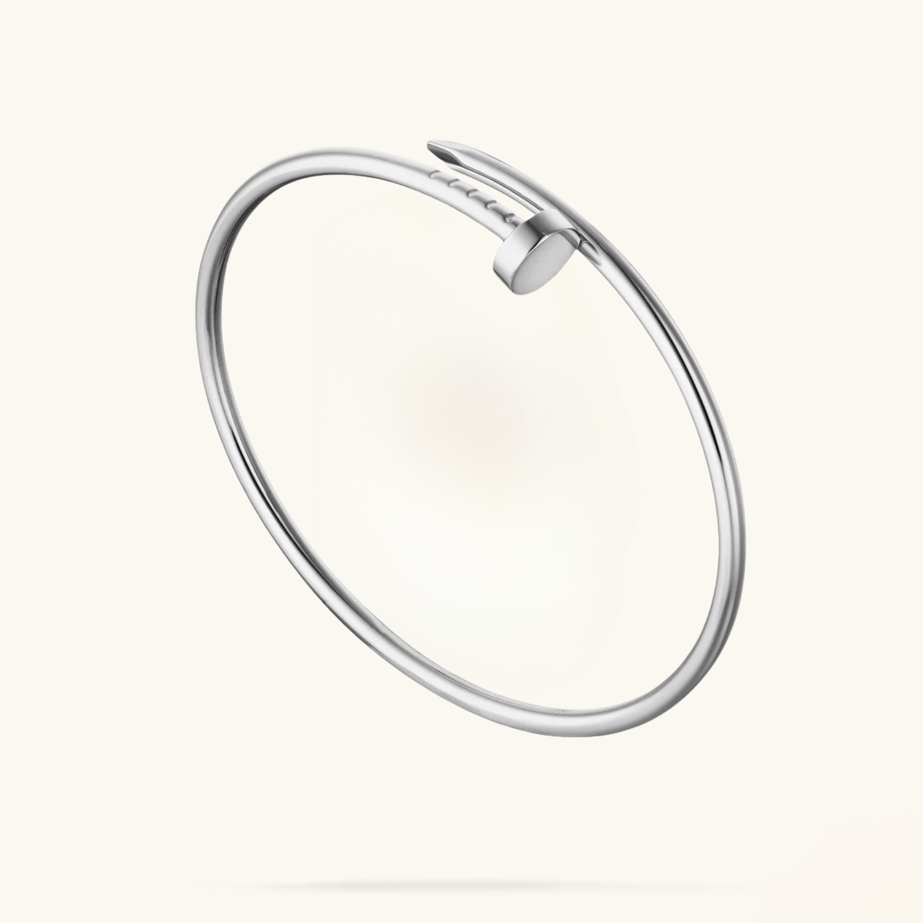SPIKE | Dünnes Silberarmband