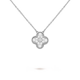KLEEBLATT | Silberne Halskette Prestige
