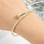 SPIKE | Voller Diamantarmband