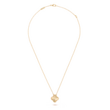 KLEEBLATT | Goldene Halskette