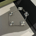 Clover Armband in Silber