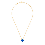 KLEEBLATT | Blaue Halskette
