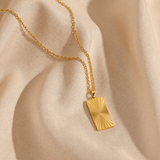 Madison Diamanthalskette in Gold