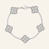 KLEEBLATT | Silberarmband Prestige