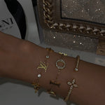 CR Armband in Gold