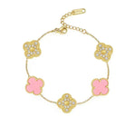 4-teilige Armband-Set - Gold