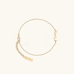 Klassisches Gliederarmband in Gold