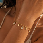 Aurelia Kristall Charm Armband