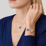 KLEEBLATT | Blaue Halskette