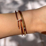 Elegance Nagelarmband in Roségold