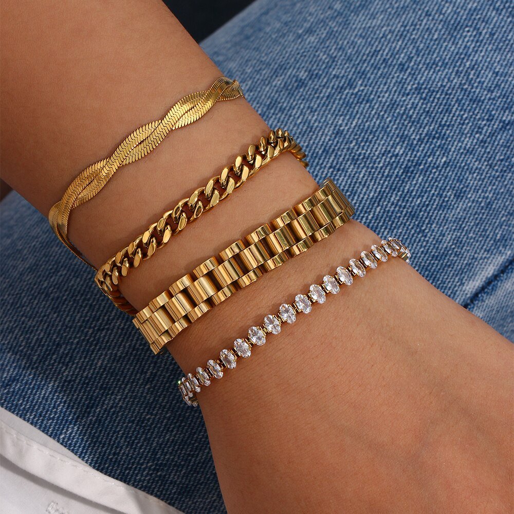 Elegantes Kettenarmband
