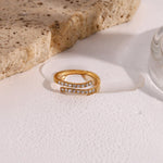 Celestine Offener Ring in Gold