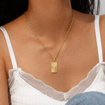 Madison Diamanthalskette in Gold