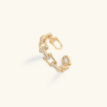 Chloe Offener Ring in Gold