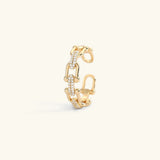 Chloe Offener Ring in Gold