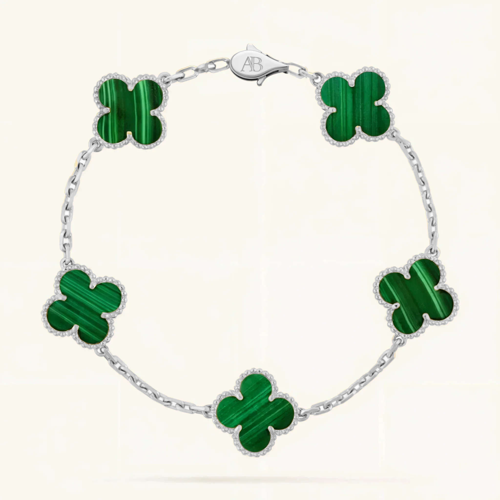 Clover Armband Grün