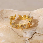 Colleen Schmetterlingsring in Gold