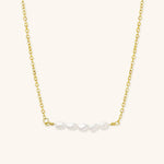 Fleur Perlenhalskette in Gold