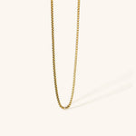 Geordyn Kantige Halskette in Gold