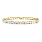 Tennisarmband in Gold