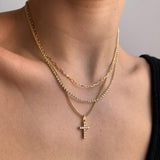 EXKLUSIV | Elegantes Kreuz-Neklace