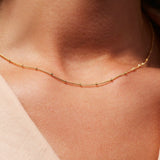 Julia Kettenhalskette in Gold