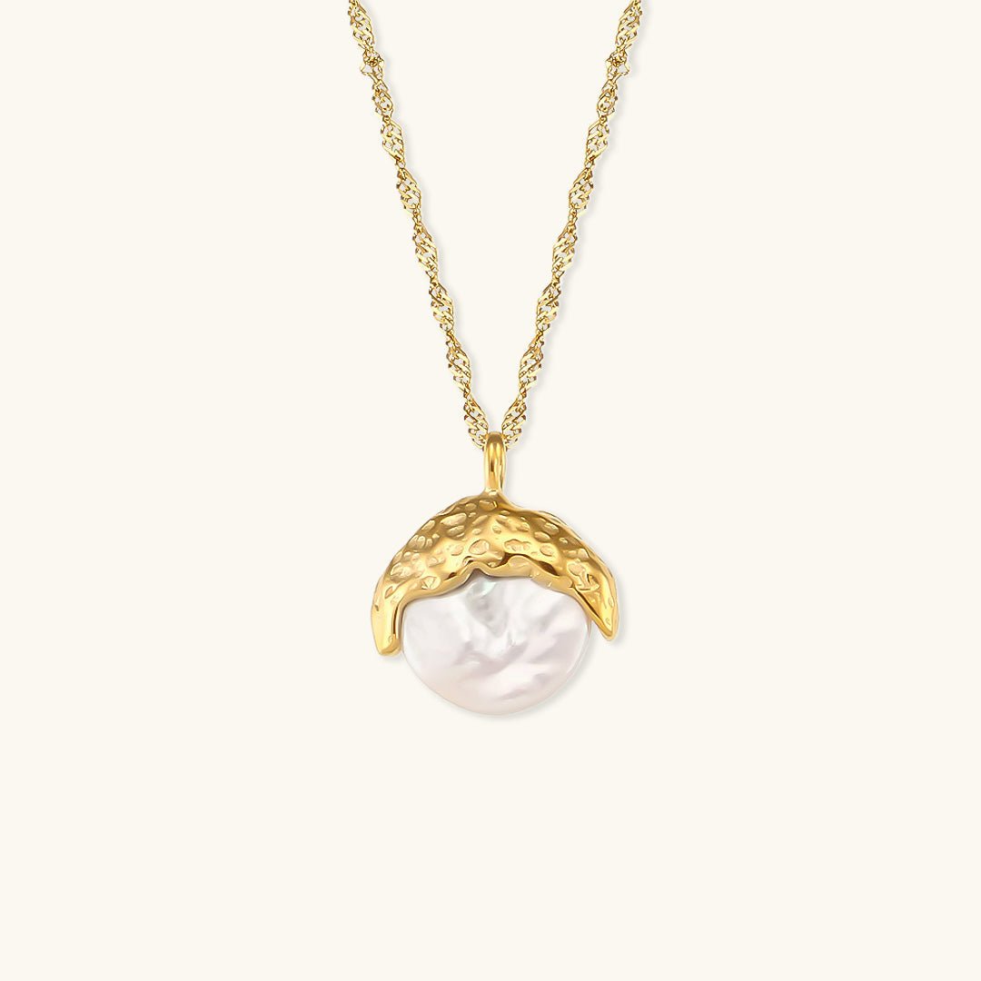 Kimberly Perlenhalskette in Gold