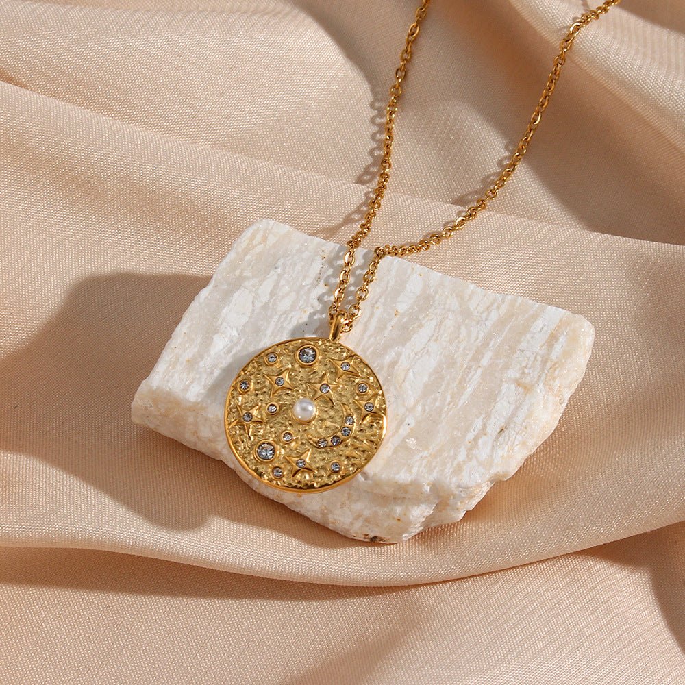 Leilani Kosmische Halskette in Gold
