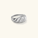 Lorelei Glänzender Croissant-Ring