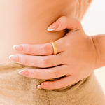 Luden Geschwungener Ring in Gold