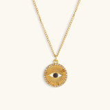 Mathilde Diamantbesetzte Halskette in Gold