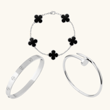Miami Lumière Armbandset Schwarz