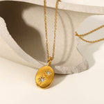 Pamela Sternhalskette in Gold