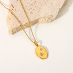 Pamela Sternhalskette in Gold