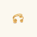 Plutos Umlaufbahn Ring in Gold