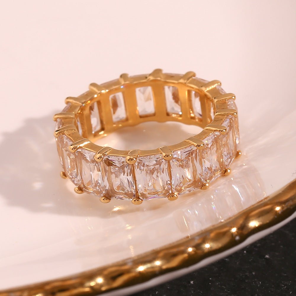 Sanna Diamantring in Gold
