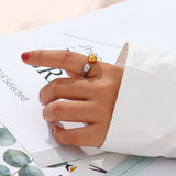 Seren Bicolor Ring