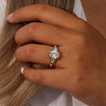 Syllia Diamantring in Gold