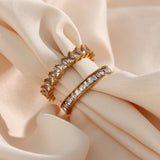 Unna Minimalistischer Ring in Gold