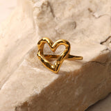 Verity Herzförmiger Ring